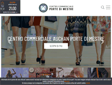 Tablet Screenshot of mestre.gallerieauchan.it