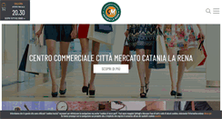 Desktop Screenshot of catania.gallerieauchan.it